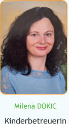 Milena DOKIC Kinderbetreuerin